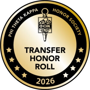 Phi Theta Kappa Honor Society Transfer Honor Roll 2026 icon